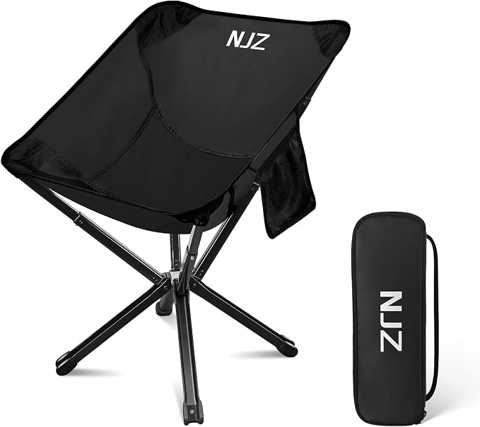 Small Camping Chair, Compact Folding Camping Chair by NJZ