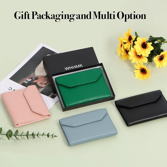 Leather Passport Holder for Travel, Passport Book Holder，Rfid Blocking Travel - Image 2