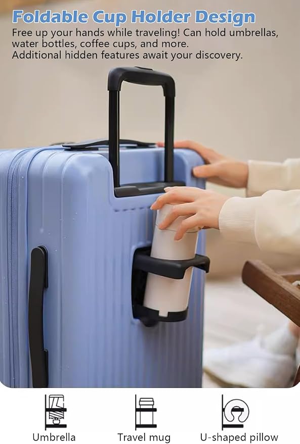 HotWay 20 Inch Expandable Carry On Luggage - Image 6