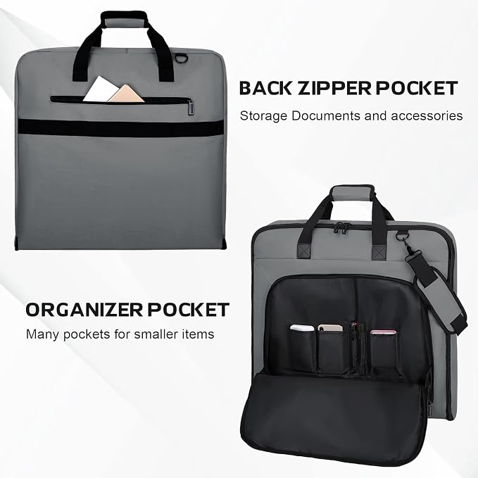 Garment Bags for travel, Hanging clothes Bag for Men Women, Suit Bags - Image 7