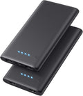 Portable Charger Power Bank 10000mAh, Ultra Slim Portable Phone Charger by AONIMI