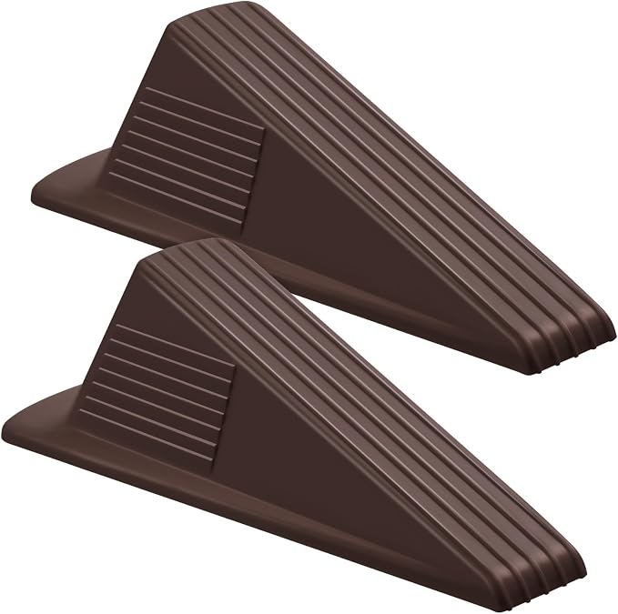 Frienda 2 Pcs Jumbo Door Stoppers Heavy Duty Door Stopper Tall up to 2inch Tall by Frienda