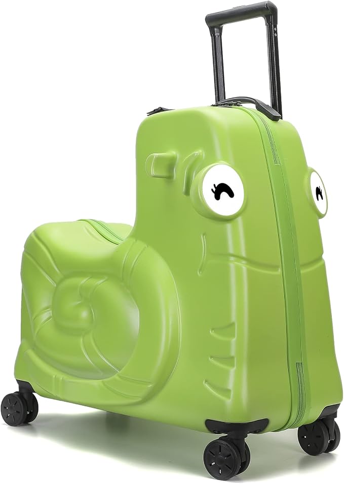 Kids Ride-on Luggage with Spinner Wheels Suitcase, Kid's Ride-On Suitcase Help by SeaPunk