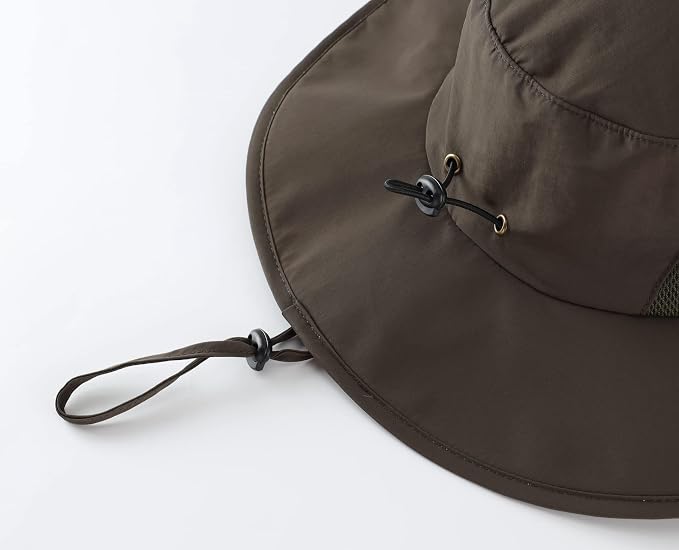 Home Prefer UPF50+ Mens Sun Hat Wide Brim Fishing Hat - Image 5