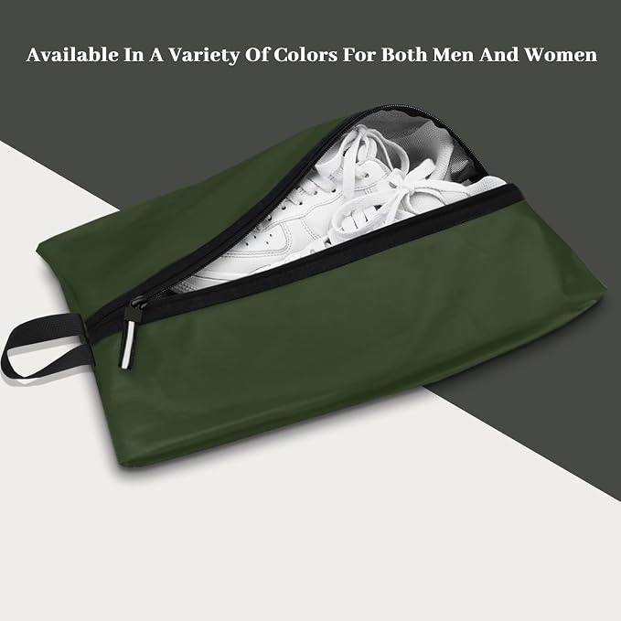 Shoe Bags for Travel Waterproof Odor Absorbing Lightweight Golf Soccer Shoe - Image 7