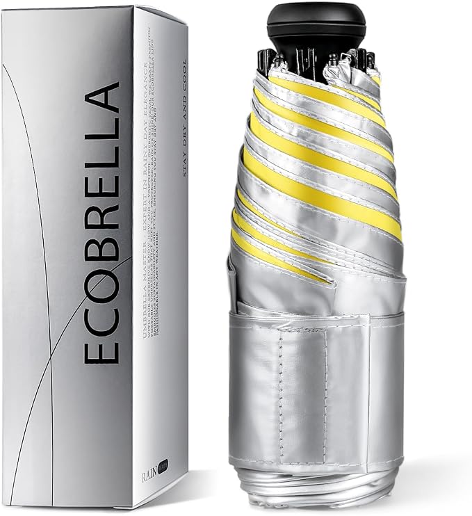 Mini Travel Umbrella by ECOBRELLA