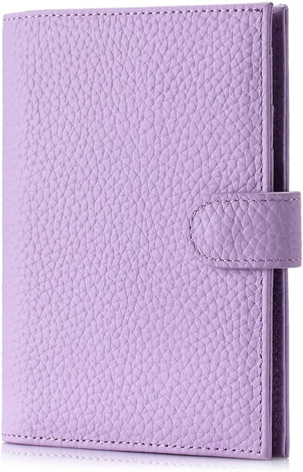 Slim Passport Wallet for Women – RFID Blocking Passport Holder for Travel by Genuineleatherwallet