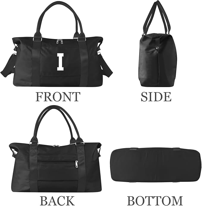 Initial Travel Duffel Bag Sports Gym Bag - Image 9