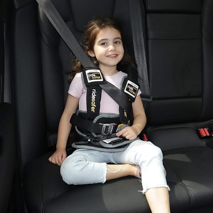 Large Yellow, Lightweight, Portable Car Seat - Image 7
