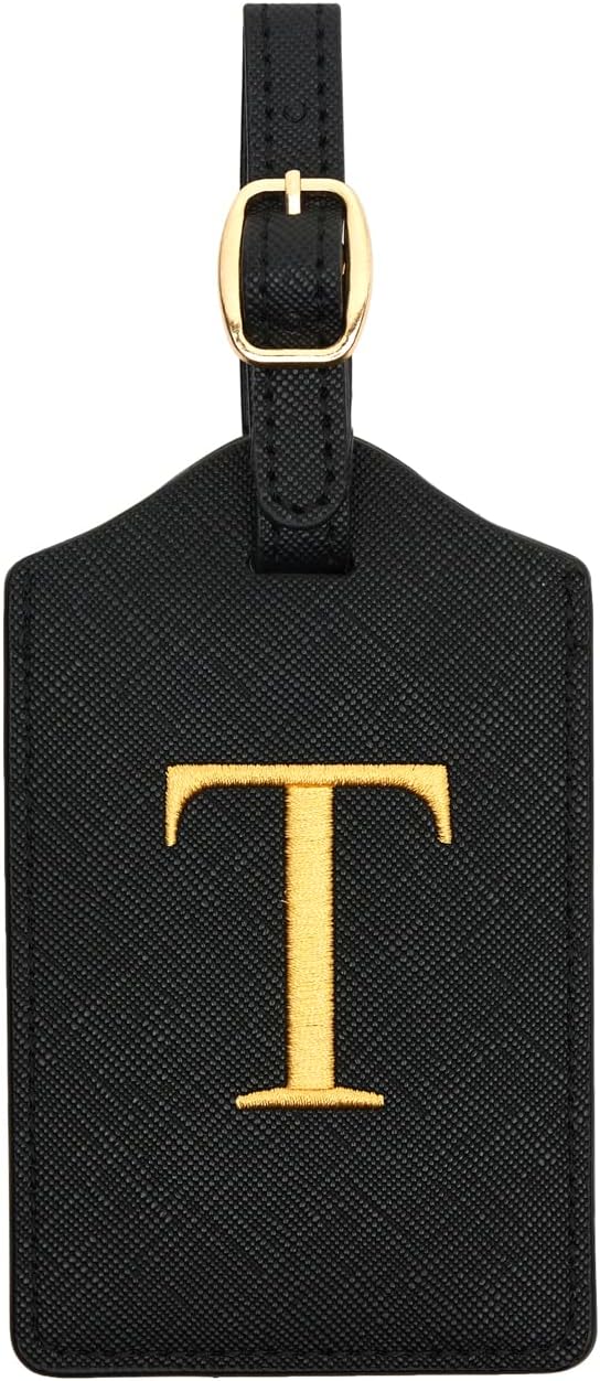 PU Leather Luggage Tag for Suitcase, Travel Bag by CHOIEO