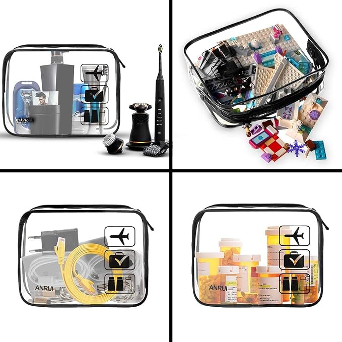 ANRUI Makeup Bags Clear Cosmetic Bag - Image 6