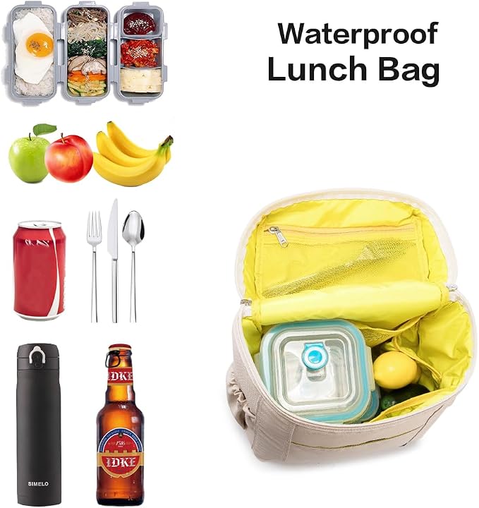 NOL Natural Organic Lifestyle Insulated Lunch Bags - Image 5
