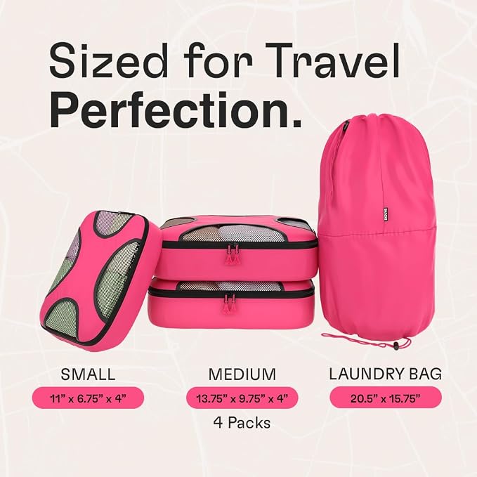Shacke 6 Set Packing Cubes for Travel - Image 3