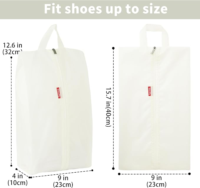 6pcs Portable Shoe Organizer, Travel Pouches - Image 3