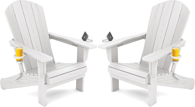 SERWALL Adirondack Chair with Cup Holders by SERWALL