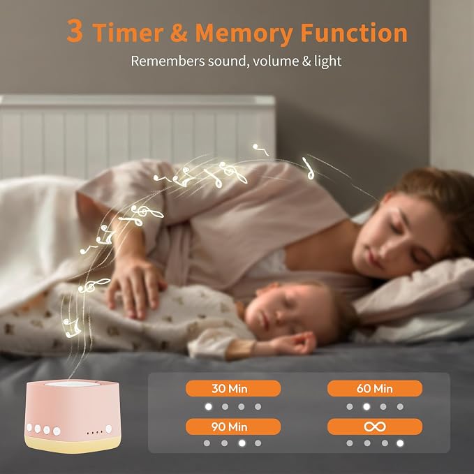 Portable White Noise Machine, Mini Sound Machine - Image 5