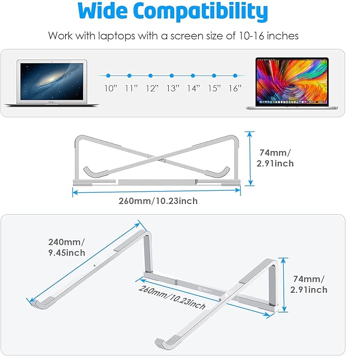 WixGear Laptop Stand for Desk - Image 4
