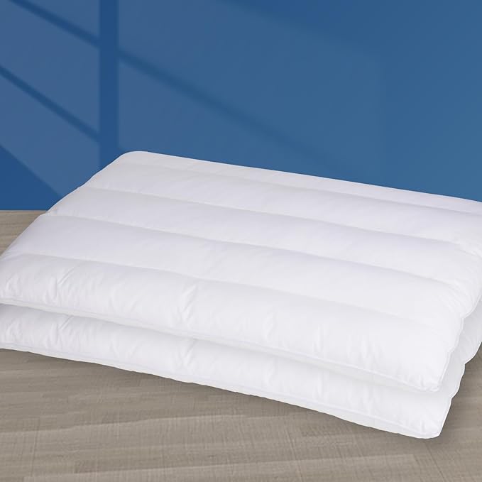 MINUPWELL 2 Packs Ultra Flat Pillows by MINUPWELLHome