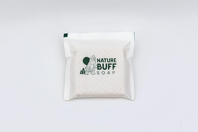 2-Pack Biodegradable Soap Unscented Travel-Sized Camping Soap Bars -All-In-One - Image 2