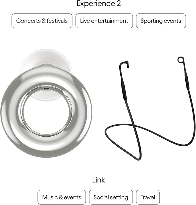 Loop Earplugs Experience Bundle Loop Experience 2 + Link | Reusable Ear Plugs - Image 2