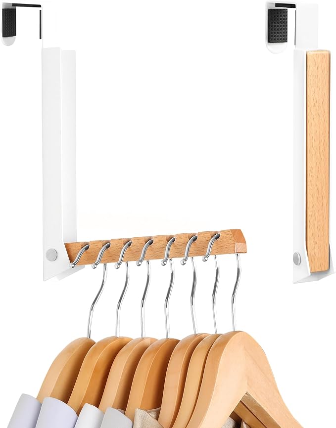 Over The Door Clothes Hanger – Portable Retractable Travel-Friendly Laundry - Image 7