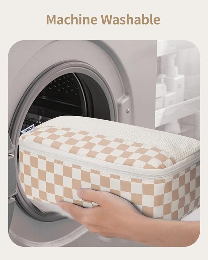 Narwey 7 Set Checkered Packing Cubes - Image 6