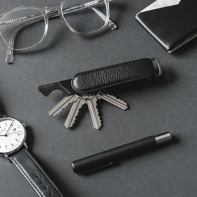 Jibbon Italian Premium Leather Key Organizer - Image 6