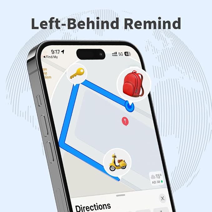 Air Tracker Tag, Smart Tracker Item Finders Compatible - Image 8