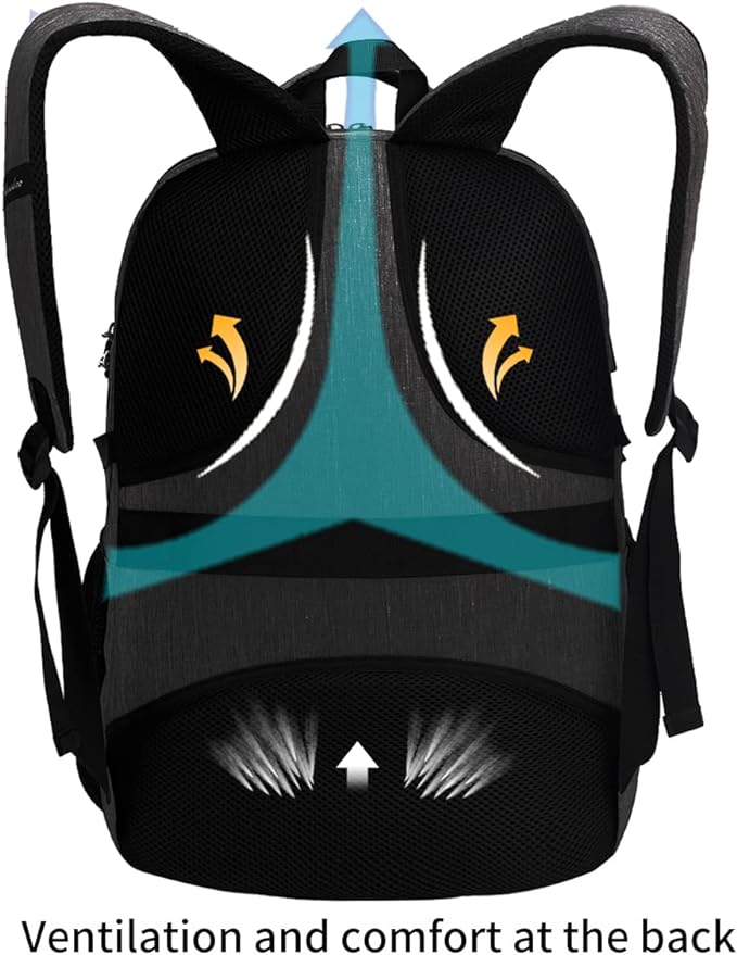 SHRRADOO Anti Theft Laptop Backpack Travel Backpacks - Image 6