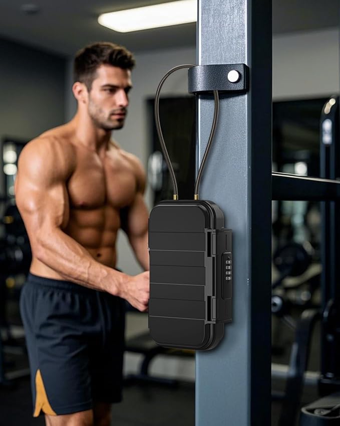 AMIR Portable Safe Box, Combination Security Case LockBox - Image 8