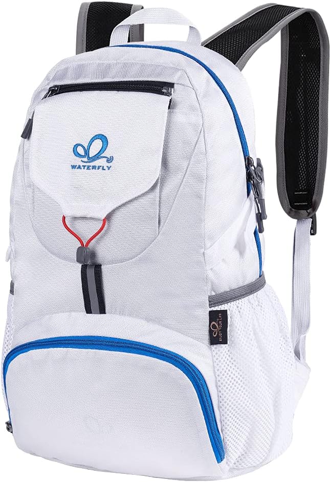 WATERFLY Small Lightweight Packable Backpack: 20l Ultra Light Foldable Travel by Waterfly