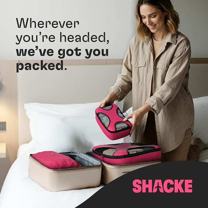 Shacke 6 Set Packing Cubes for Travel - Image 7