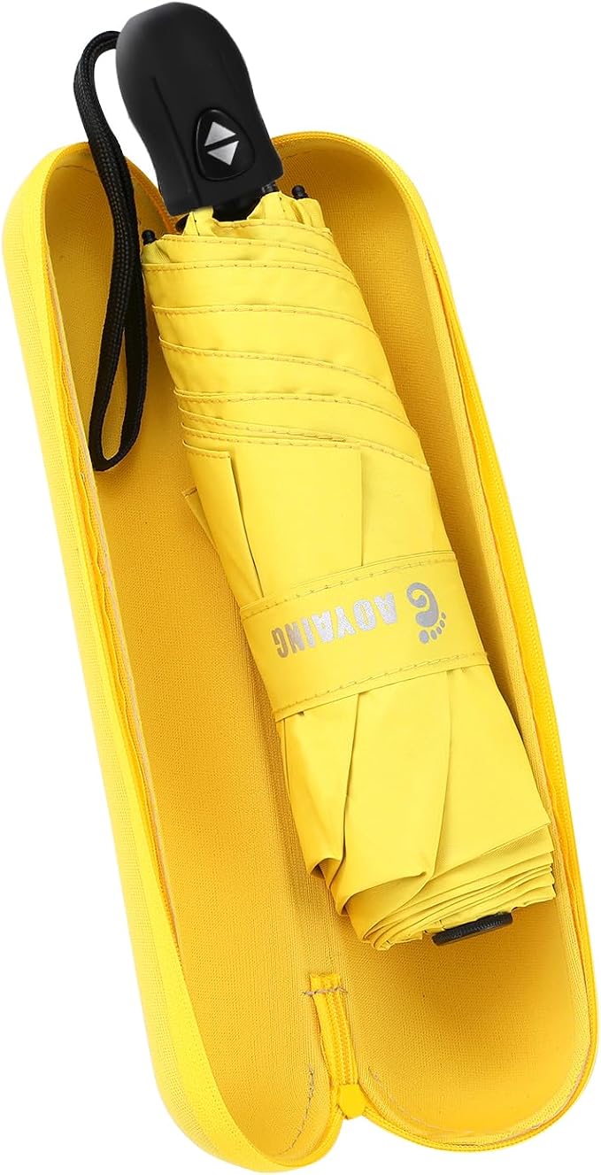 GAOYAING Compact Automatic Travel Umbrella by GAOYAING