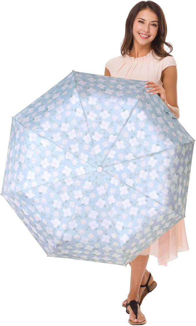 Cuby UV Sun Umbrella Compact Folding Travel Umbrella Auto Open and Close - Image 6