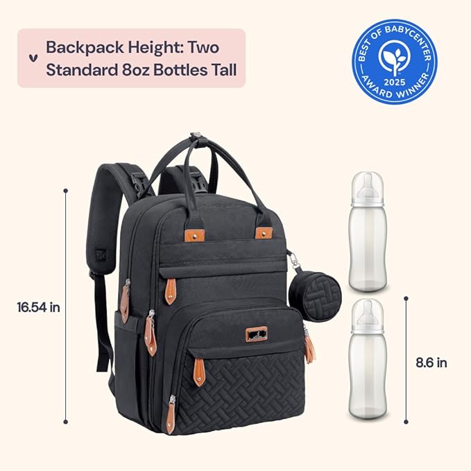 BabbleRoo Diaper Bag Backpack - Image 2