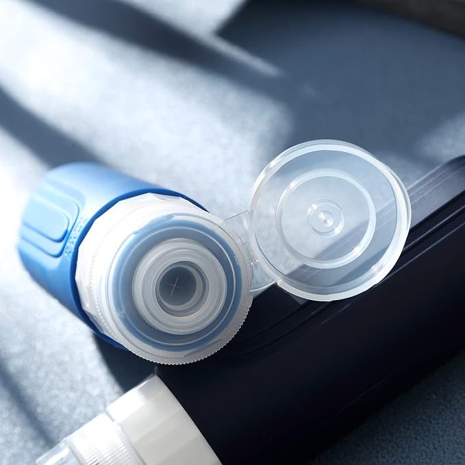 Travel Bottles for Toiletries, Tsa Approved 3oz Travel Size Containers BPA Free - Image 2