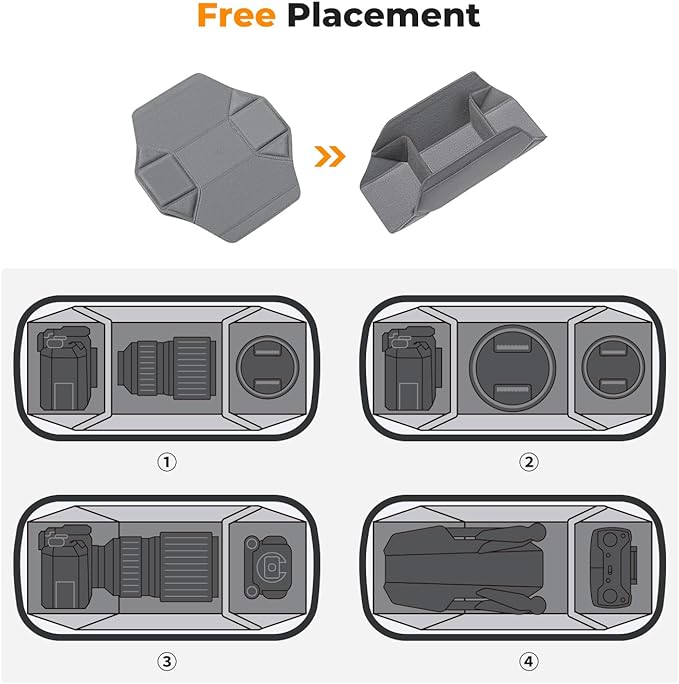 K&F Concept 2 in 1 Sling Bag Everyday Shoulder Bag & Multifunction Photography - Image 3