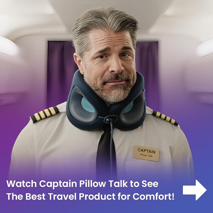 Cabeau Travel Pillow for Long Flights – Evolution X - Image 9