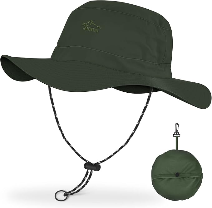 BROTOU Foldable Bucket Hats for Women/Men, UPF 50+ Wide Brim Sun Hat, by BROTOU