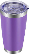VEGOND 20oz Tumbler with Lid and Straw Stainless Steel Tumbler Cup Vacuum by VEGOND