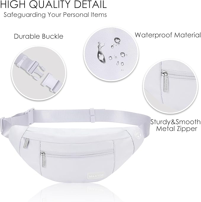 MAXTOP Large Crossbody Fanny Pack - Image 4