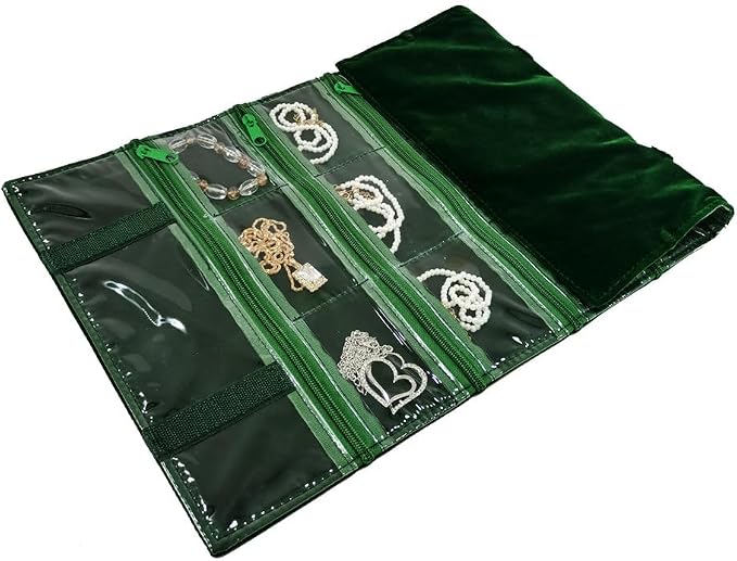 Travel Jewelry Roll Bag Portable Organizer Pouch - Image 7