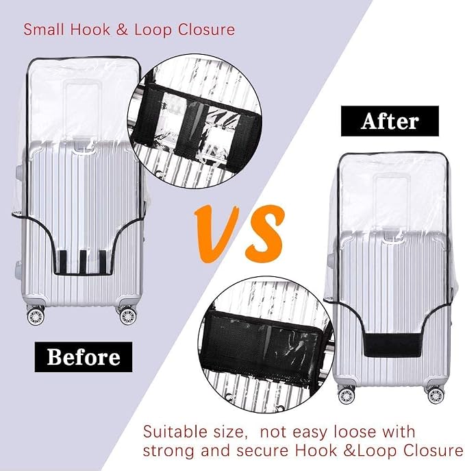 28 Inch PVC Luggage Protector Cover - Image 4