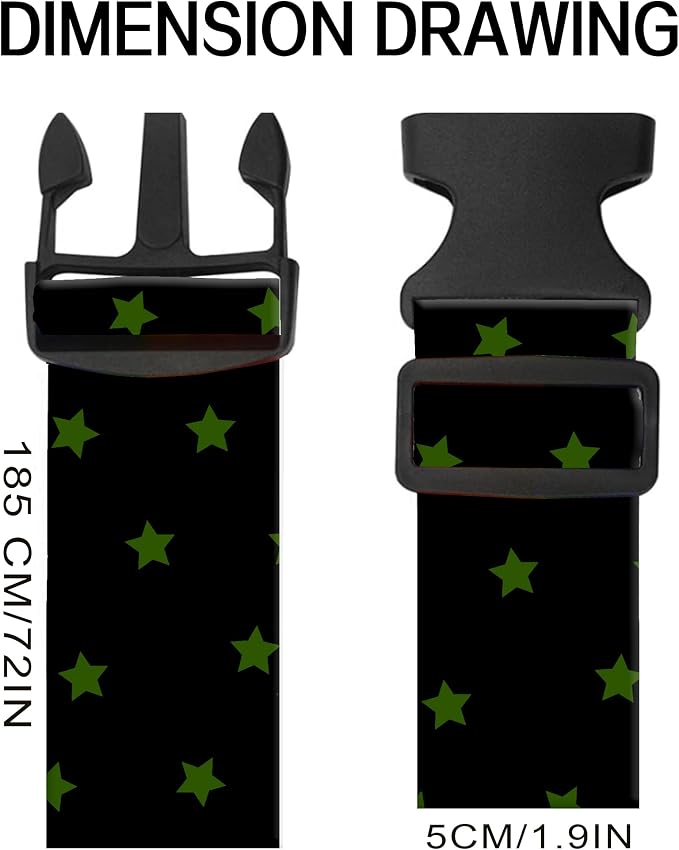 Luggage Straps for Suitcases, Adjustable Travel Belt, Durable Wide Luggage Strap - Image 2