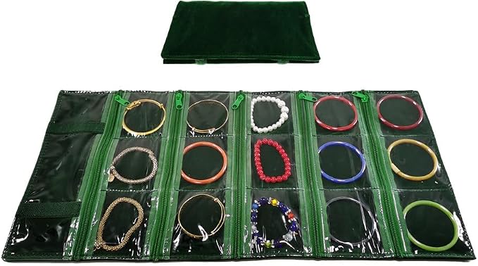 Travel Jewelry Roll Bag Portable Organizer Pouch - Image 5