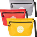 3-Pack Tactiko Heavy-Duty Splash Water Resistant Zipper Pouches - 3 L Hold-All by TactikoSurvival