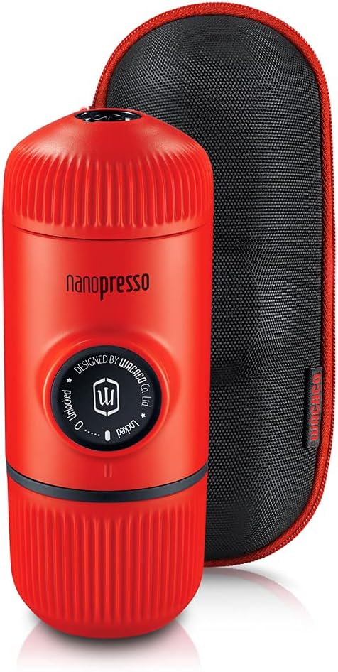 WACACO Nanopresso Portable Espresso Maker Bundled by WACACO