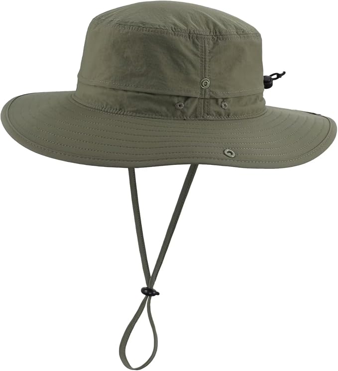 Connectyle Sun Hat for Men Women Outdoor UV Protection Safari Hat for Fishing by Connectyle