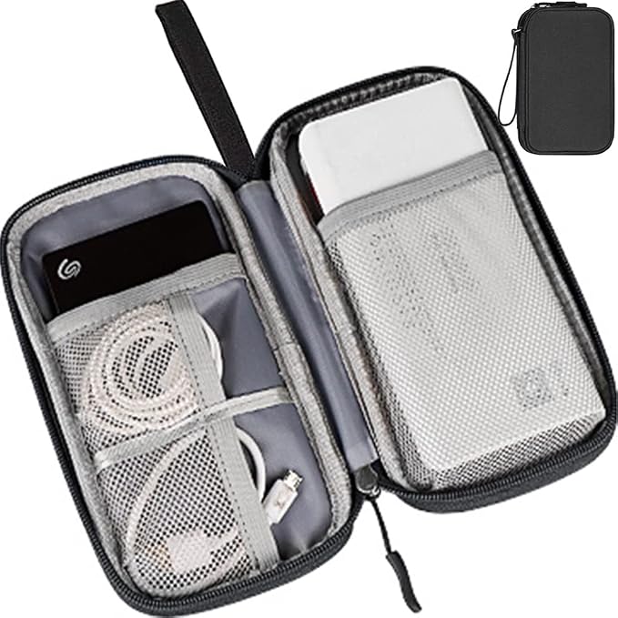 Electronics Accessories Bag / Electronic Organizer Case, Durable Small - Image 6