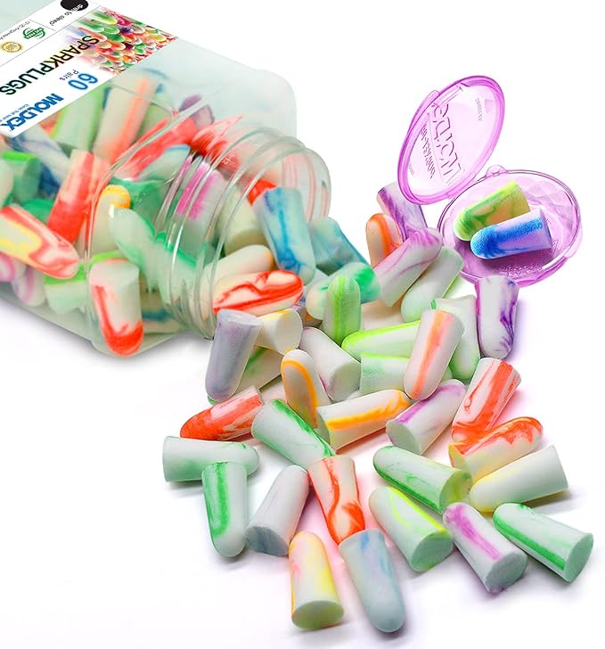 MOLDEX Soft Foam Earplugs 60 Pairs Maximum Protection 33dB Highest NRR Ear Plugs - Image 4